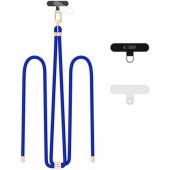 C7S Rope Crossbody Strap Cobalt Blue/ Gold