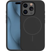 "Silicone Thin Mag Case Apple iPhone 17 Air" Black