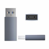 Adapter AH-AC10 USB-C USB-A 3.1 Grey