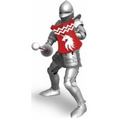 Figurka Papo Rycerz czerwony z włócznią