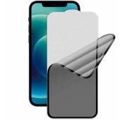"Matte Privacy Ceramic Screen Protector iPhone SE 2020" Black
