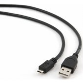 USB A į Micro B 0.1m juodas
