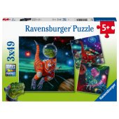_7047013 Ravensburger Puzzle 3x49 pc The World of Dinosaurs