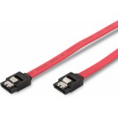 Cable SATA / SATA 0.3m Red