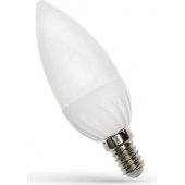 Spectrum LED candlestick E14, 230V, 6W, CW (WOJ13027)