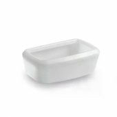 0,5L ( Gulliver 4-5-6-7) 16x10x5,7cm balta