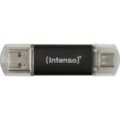 32 GB Intenso USB Type-A / USB Type-C - 3.2 juodas