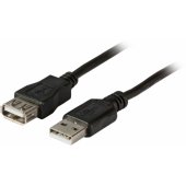 USB2.0 Extension Cable Type A Plug to Panel Jack A 5m K5248SW.5V2