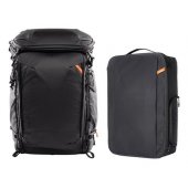 OnePro Flex 50L kuprinė, juoda + L dydžio organizatorius