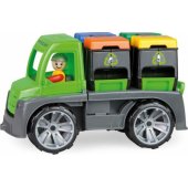 Lena Truxx recycling vehicle in a box