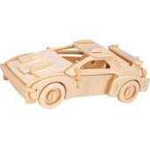 G3 Gepetto medinė dėlionė - ralio automobilis G3