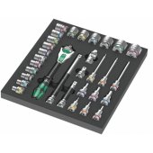 9722 foam insert 8000 C Zyklop 1/ 2 ratchet set 1, 31 pieces, tool