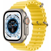 Watch Ultra Cellular 49mm Titanium Case/ Yellow Ocean Band