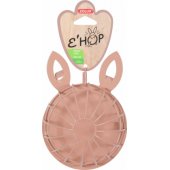 Zolux EHOP hay feeder, rabbit, pink color.