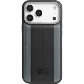 A6 Synthetic Leather MagSafe Case iPhone 17 Pro Max Black