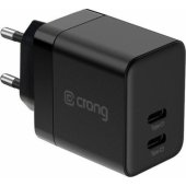 Utra Compact GaN 35W PD 3.0 2x USB-C Black