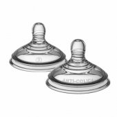 Tommee Tippee anti-colic silicone pacifier 6m+ 2 pieces (TT0158)