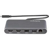 Thunderbolt 3 mini dokas USB 3.0