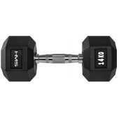 HMS Hex Pro guma dengtas hantelis 1 x 14 kg