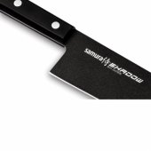 SHADOW Universal Santoku knife with black non-stick coating 7.0"/ 175mm