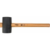 Neo guminis plaktukas su medine rankena 1,2kg 380mm (25-054)