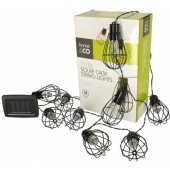 10 LED juodas