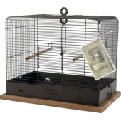 Zolux Retro Celestine bird cage color dark brown