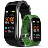 GW200-5 Black + Green Strap