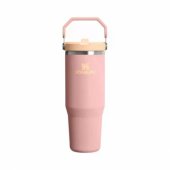 The IceFlow Flip Straw 2.0 Tumbler 0,89L persiku rozā
