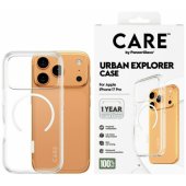 Urban Explorer Case Transparent w. White MagSafe iPhone 17 Pro