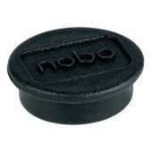 Nobo lentos magnetai 13 mm, juodi, pakuotė/ 10 vnt.