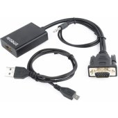 A-VGA-HDMI-01 adapteris VGA į HDMI 15cm