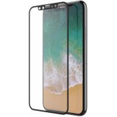 Pilnas grūdintas stiklas „iPhone XS Max“ (6.5) juodas (10 vnt.)