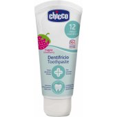 Chicco Smak Truskawkowy 50ml z Fluorem 12m+
