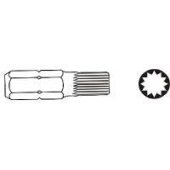 Jonnesway SPLINE end XZN M12x30mm 6-angle 10mm D10M30M12A