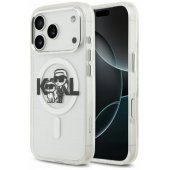 IML Glitter Karl&Choupette Sketch Logo MagSafe iPhone 17 Pro Clear