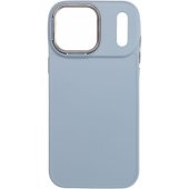 _8456639 Dėklas iPhone 17 Pro Max / 18 Pro Max, šviesiai mėlynas rėmelis