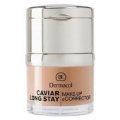 Dermacol Caviar Long Stay veido makiažo pagrindas ir maskuoklis 1 Pale