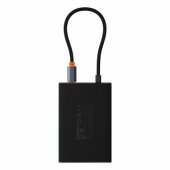 PioneerJoy 8-in-1 USB-C hub Black
