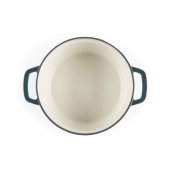 BW14433GR Chester 2L Shallow Cast Iron Casserole Pot 20 cm, Green