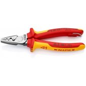 _7674147 Knipex 97 78 180 T crimping pliers Red, Yellow