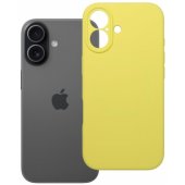 Silicone 2mm Phone Case with MagSafe iPhone 17 Yellow