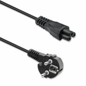 Power cable IEC C5/ SCHUKO (27084) Black