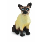 Collecta Siamese Cat Sitting Figurine