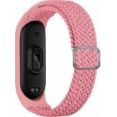 Mi Band 8 nailoninis dirželis, rožinis