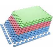 One Fitness apsauginis kilimėlis MP10 180 cm x 180 cm x 1 cm įvairiaspalvis