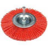 Dedra 75mm abrasive wheel brush with mandrel (F50-075)