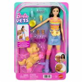 Pets Skate and Run Brunette Doll JMJ45