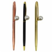 Metalinis automatinis tušinukas, mėlynas rašalas, 1,0 mm