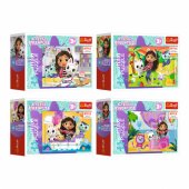 Dėlionė - 20 miniMaxi - Spalvinga diena su Gabby - Trefl 56041
